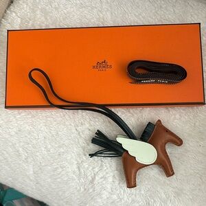 Authentic Hermes Rodeo Pegasus PM Charm